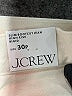 J.Crew Ivory Jeans Size 30 waist - photo 7