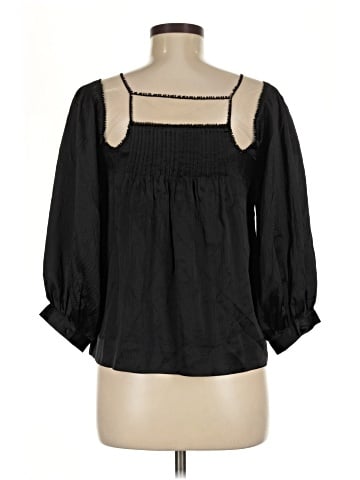 3.1 Phillip Lim 3/4 Sleeve Silk Top (view 2)