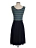 Decode 1.8 Stripes Blue Casual Dress Size S - photo 2