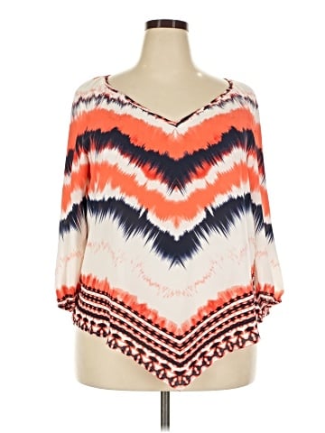 Heart Soul 3/4 Sleeve Blouse (view 1)