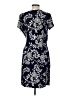 Nina Leonard Paisley Blue Casual Dress Size L - photo 2