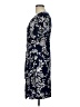 Nina Leonard Paisley Blue Casual Dress Size L - photo 5