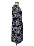Nina Leonard Paisley Blue Casual Dress Size L - photo 4