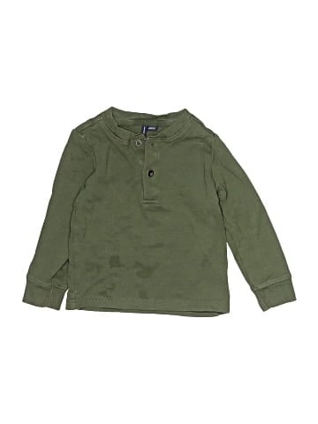 Janie and Jack Long Sleeve Henley (view 1)