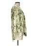 Allison Daley Tie-dye Green 3/4 Sleeve Top Size L - photo 4