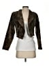 She 100% Polyester Brown Jacket Size XS - photo 1