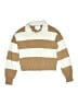 Zara Stripes Tan Brown Pullover Sweater Size 13 - 14 - photo 1