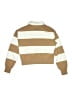 Zara Stripes Tan Brown Pullover Sweater Size 13 - 14 - photo 2