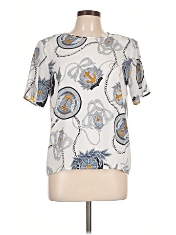 Kathie Lee Short Sleeve Blouse (view 1)