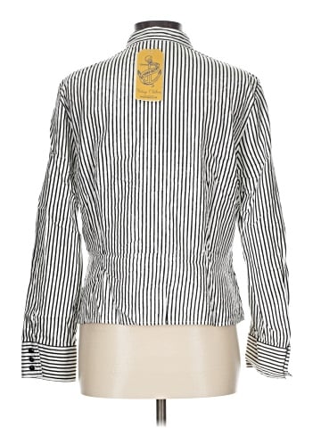 Jones New York Signature Long Sleeve Button-Down Shirt (view 2)
