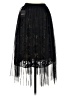 Forever 21 100% Polyester Black Formal Skirt Size S - photo 2