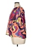 Nicole Miller 100% Polyester Purple Short Sleeve Blouse Size 1X - photo 5