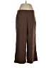 J.Jill Solid Brown Dress Pants Size S - photo 1