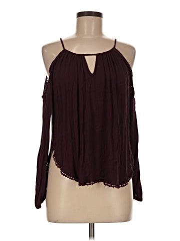 Aeropostale Long Sleeve Blouse (view 1)