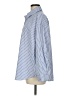 Olivaceous 100% Cotton Stripes Blue Long Sleeve Button-Down Shirt Size M - photo 5
