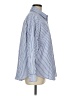 Olivaceous 100% Cotton Stripes Blue Long Sleeve Button-Down Shirt Size M - photo 4