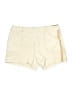 SPANX Solid Ivory Khaki Shorts Size XL - photo 1