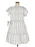 Assorted Brands White Casual Dress Size XXL - photo 2