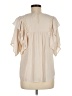 DRA Ivory Short Sleeve Blouse Size M (estimated) - photo 2