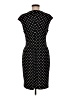 Connected Apparel Polka Dots Black Casual Dress Size 8 Petite - photo 2