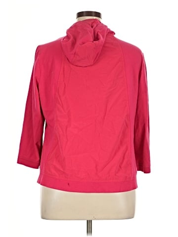 Zenergy by Chico's Zip Up Hoodie (view 2)