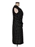 Connected Apparel Polka Dots Black Casual Dress Size 8 Petite - photo 4