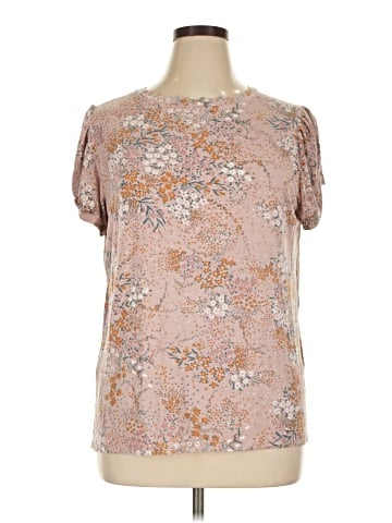 Market and Spruce Short Sleeve Blouse (view 1)