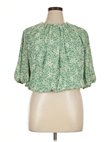 Sienna Sky 3/4 Sleeve Blouse (view 1)