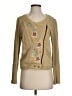 Sundance 100% Cotton Tan Cardigan Size 4 - photo 1