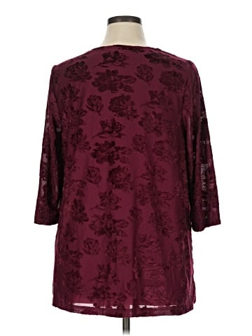 Catherines 3/4 Sleeve Blouse (view 2)