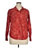 Lauren Jeans Co. Paisley Red Long Sleeve Button-Down Shirt Size XL - photo 1