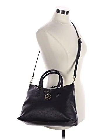 MICHAEL Michael Kors Leather Satchel (view 2)