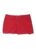 J.Crew 100% Cotton Solid Red Shorts Size 4 - photo 1