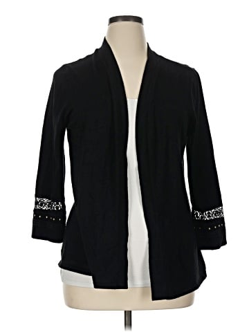 JM Collection Cardigan (view 1)