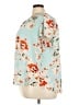 Fun2Fun 100% Polyester Floral Teal Short Sleeve Blouse Size 3X - photo 5