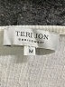 Teri Jon Sportswear Ivory 3/4 Sleeve Top Size M - photo 7