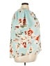 Fun2Fun 100% Polyester Floral Teal Short Sleeve Blouse Size 3X - photo 4