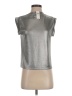Porridge Metallic Silver Sleeveless T-Shirt Size XS (0) - photo 1