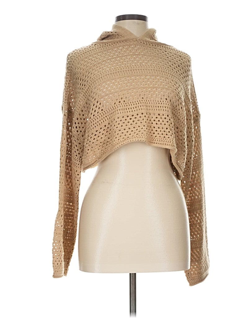 Pre-owned Sincerely Jules Pullover Sweater In Tan