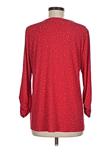 Susan Graver 3/4 Sleeve Blouse (view 2)