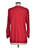 Susan Graver Polka Dots Red 3/4 Sleeve Blouse Size M - photo 2