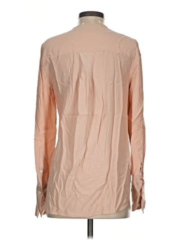 Rag & Bone Long Sleeve Silk Top (view 2)