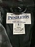 Pendleton 100% Leather Black Leather Jacket Size S - photo 6