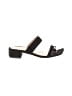 Stuart Weitzman 100% Leather Black Sandals Size 8 - photo 1