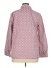 Talbots Polka Dots Pink Long Sleeve Button-Down Shirt Size XL - photo 2