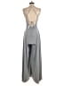 Silence and Noise Solid Gray Jumpsuit Size XS - photo 2
