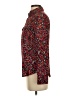 MICHAEL Michael Kors 100% Polyester Floral Red Jacket Size XS - photo 5