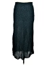 Thrills 100% Rayon Animal Print Teal Casual Skirt Size 8 - photo 2