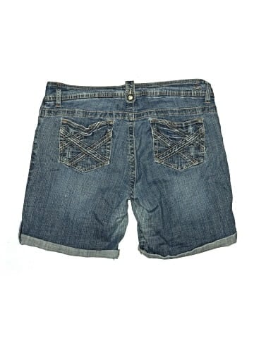 Hydraulic Denim Shorts (view 2)