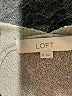 Ann Taylor LOFT Metallic Tan Pullover Sweater Size S - photo 7